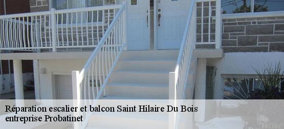 Réparation escalier et balcon